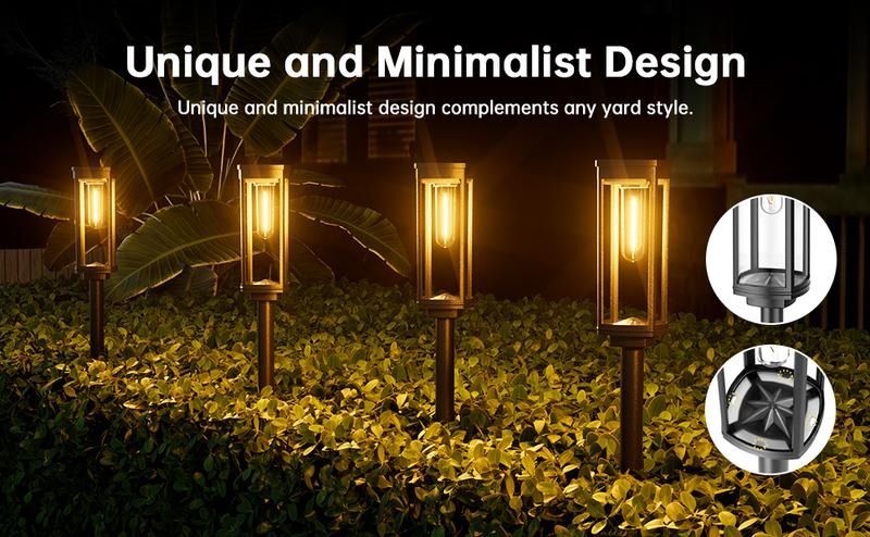 LumiPath Pro™ Dekoracyjne solarne lampy ogrodowe