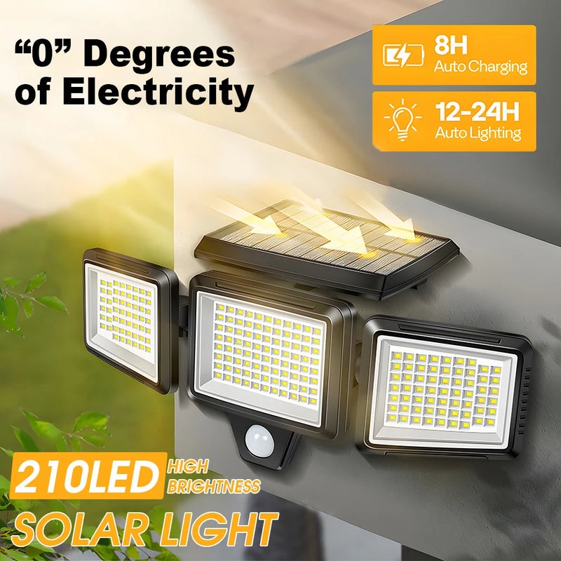LumiPro™ Mocna lampa zewnętrzna