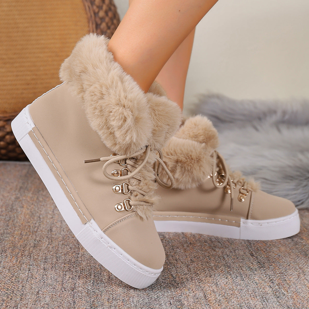 Mafalda Ricotta™ Zimowe buty z futerkiem