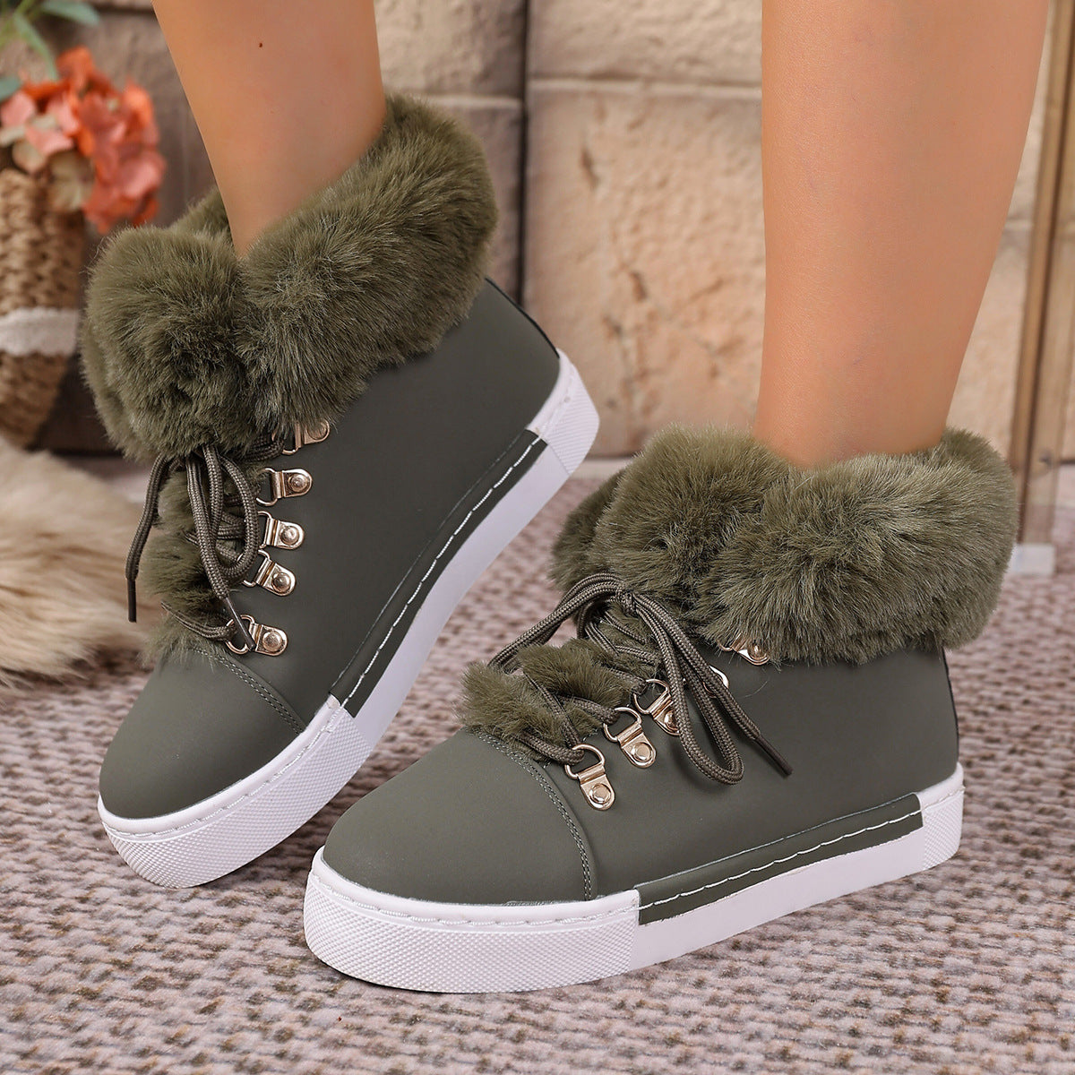 Mafalda Ricotta™ Zimowe buty z futerkiem