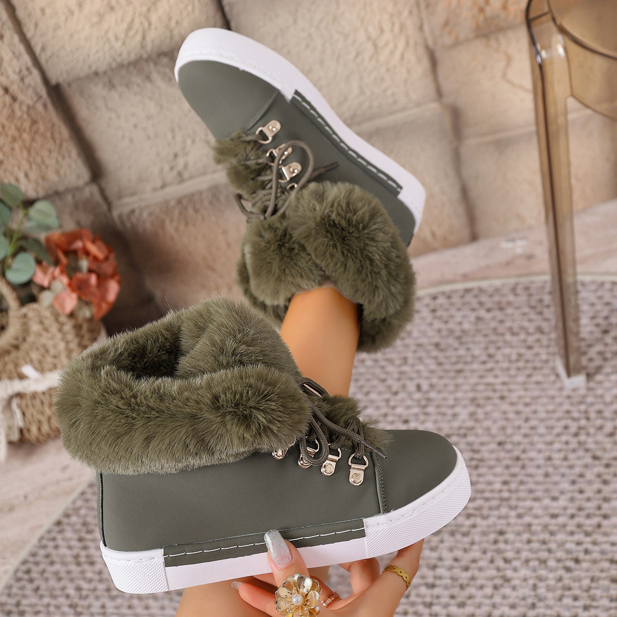 Mafalda Ricotta™ Zimowe buty z futerkiem
