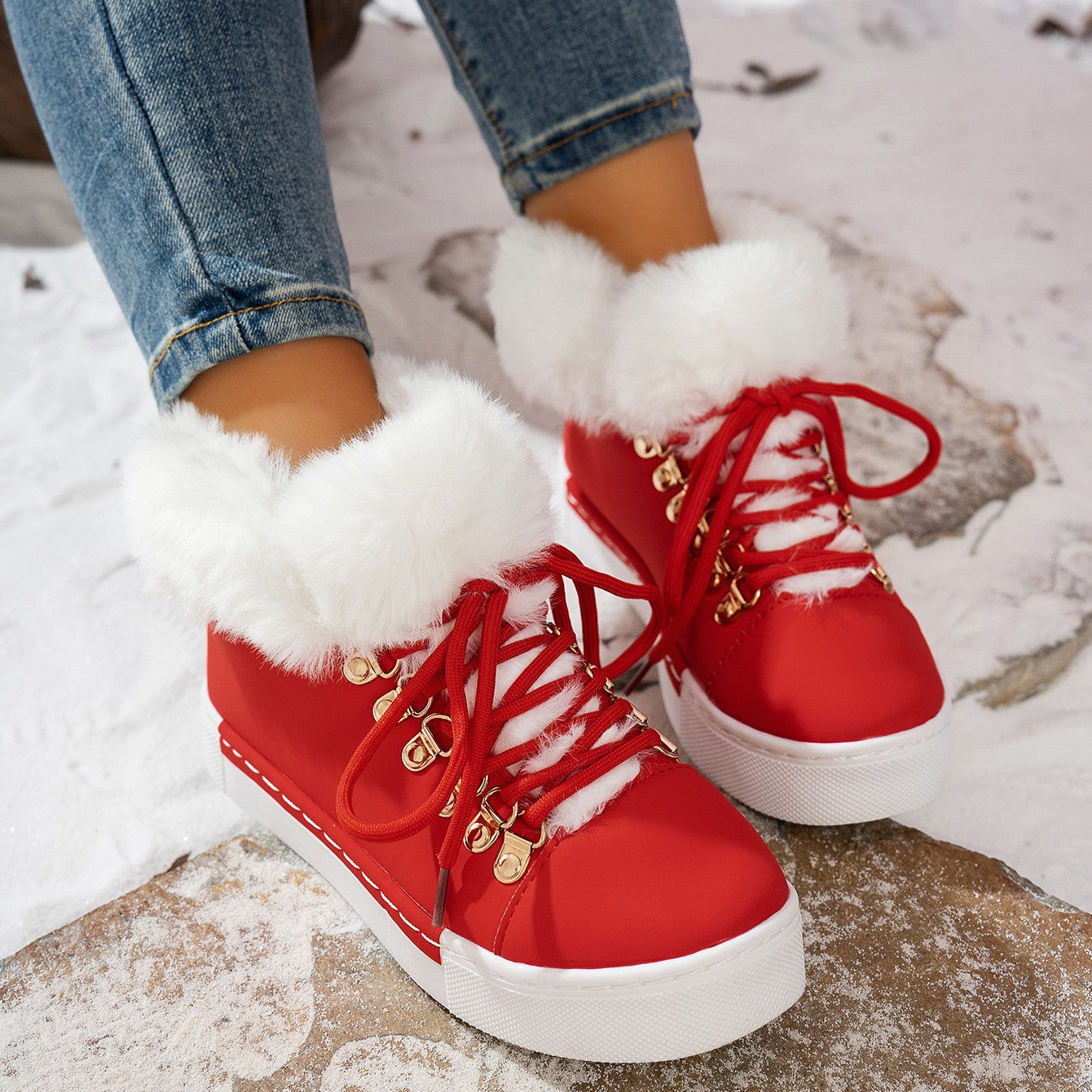 Mafalda Ricotta™ Zimowe buty z futerkiem