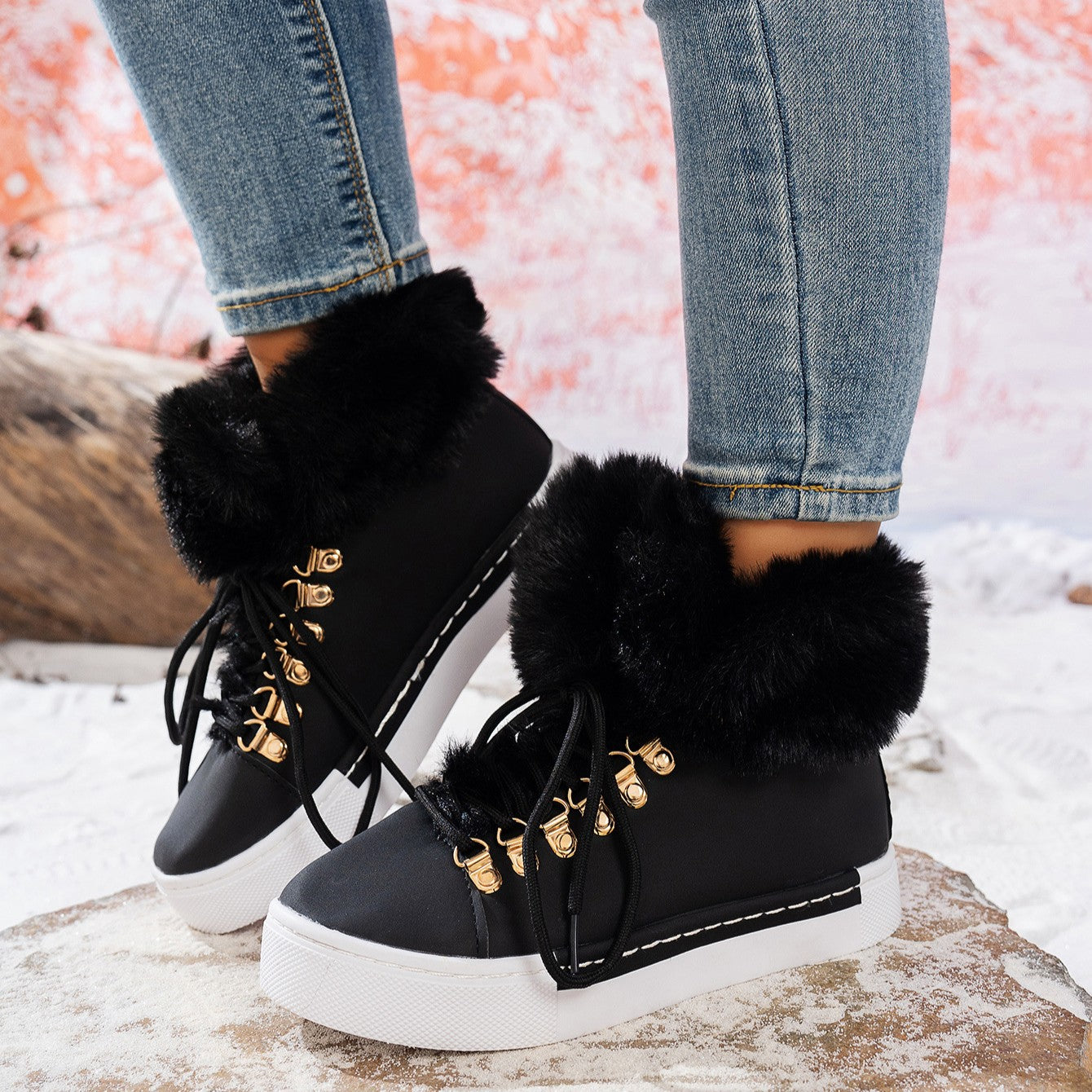 Mafalda Ricotta™ Zimowe buty z futerkiem