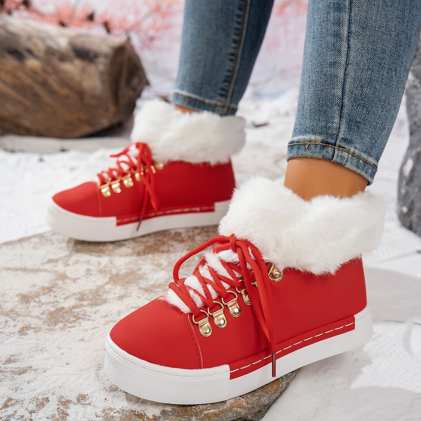 Mafalda Ricotta™ Zimowe buty z futerkiem