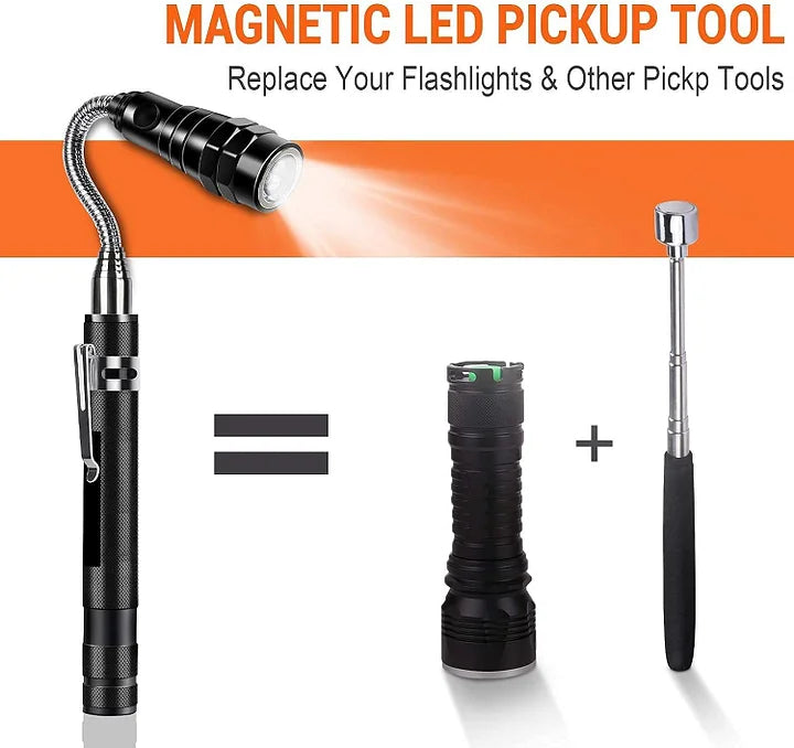 MagnoGrab™ Latarka teleskopowa z magnesem