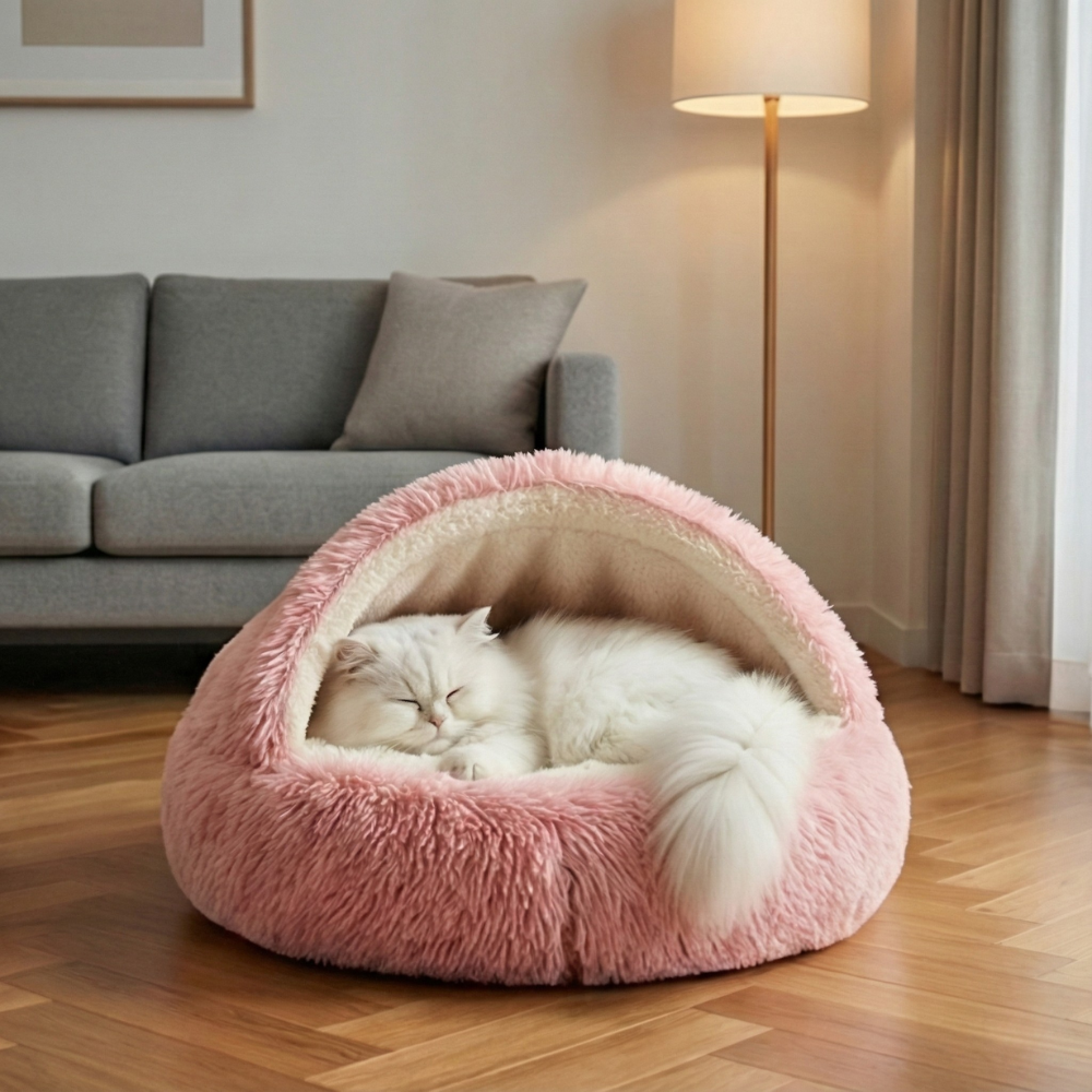 MeowLounge™ Miękkie legowisko dla kota