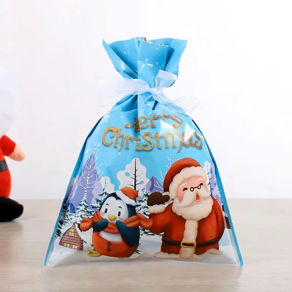 MerryWrap™ świąteczne torby prezentowe ze ściągaczem