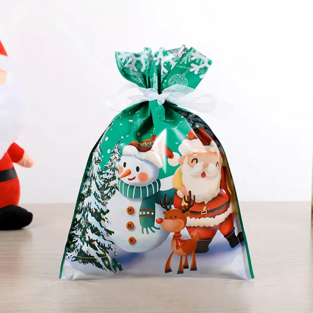 MerryWrap™ świąteczne torby prezentowe ze ściągaczem