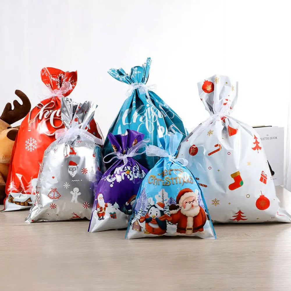 MerryWrap™ świąteczne torby prezentowe ze ściągaczem