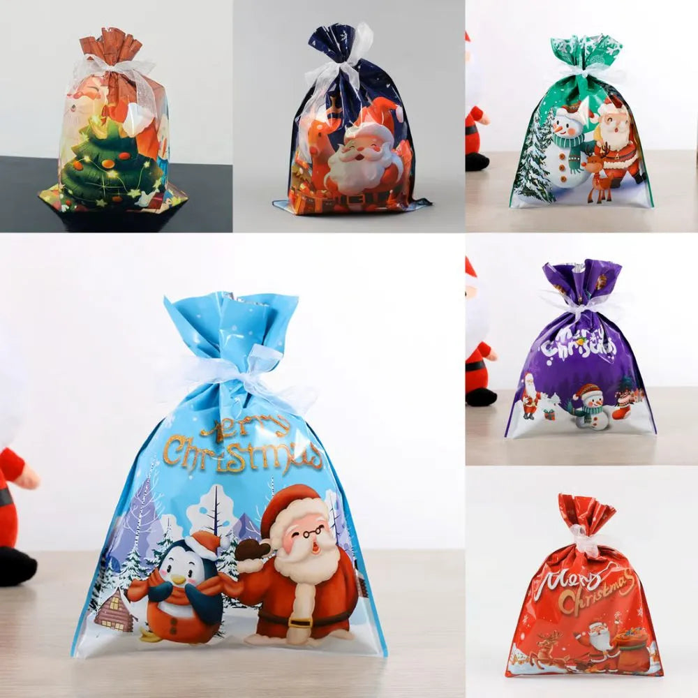 MerryWrap™ świąteczne torby prezentowe ze ściągaczem