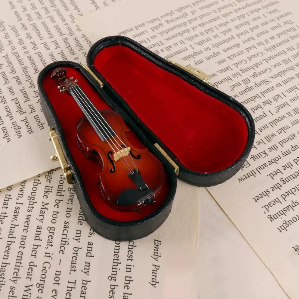 MiniFiddle™ Mini skrzypce z melodią — humorystyczny gadżet