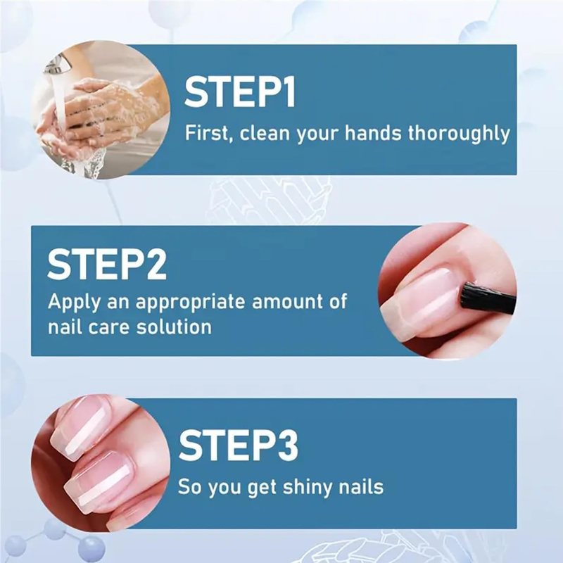 NailCarePro™ Trzydniowa kuracja pielęgnacyjna dla pięknych paznokci