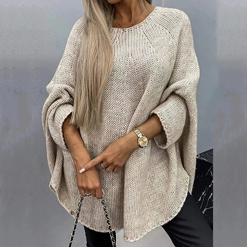 Natalina Turchi™️ Wygodny sweter z dzianiny