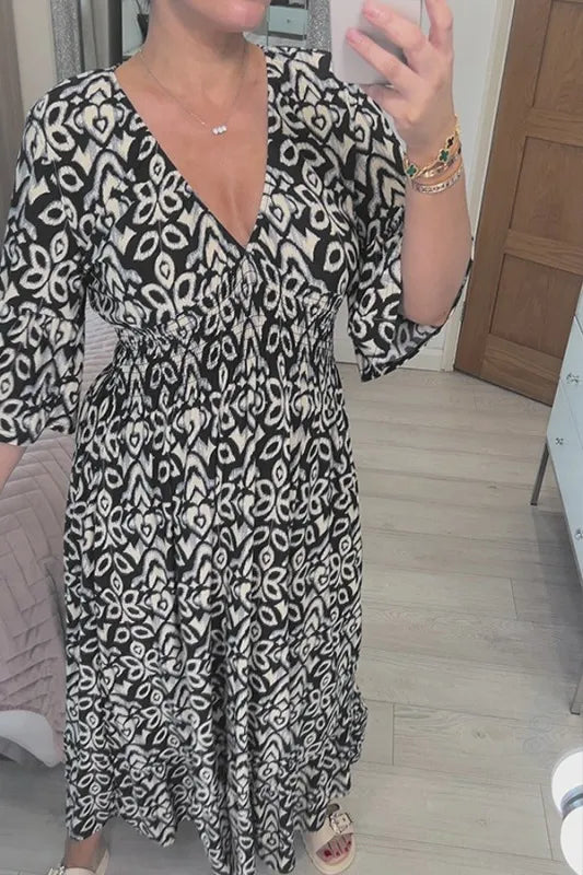 Nerina™ Sukienka w Kwiaty w Stylu Boho
