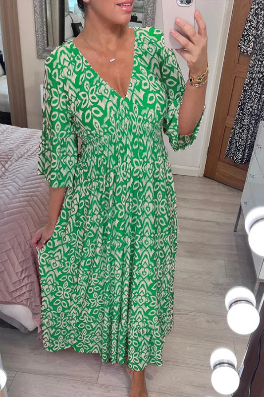 Nerina™ Sukienka w Kwiaty w Stylu Boho