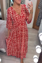 Nerina™ Sukienka w Kwiaty w Stylu Boho