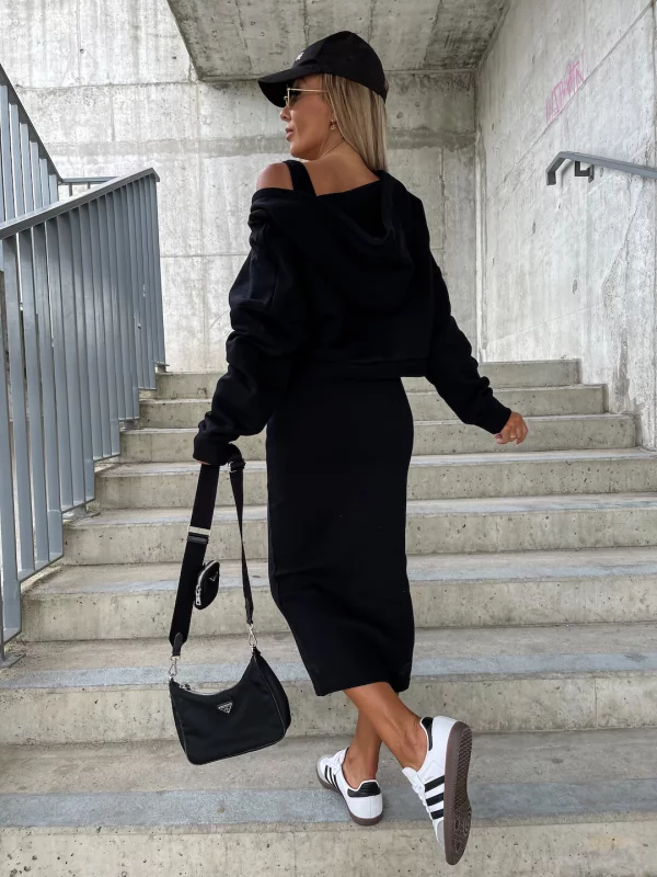 Novelle™️ Zestaw bluza i sukienka
