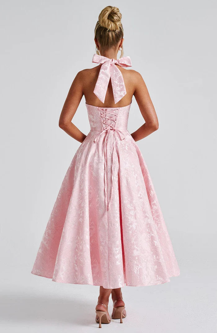 Olivia Teodoro™ Elegancka romantyczna sukienka midi