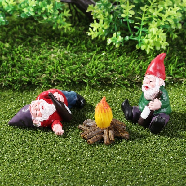TipsyGnomes™ Pijane Krasnale Ogrodowe