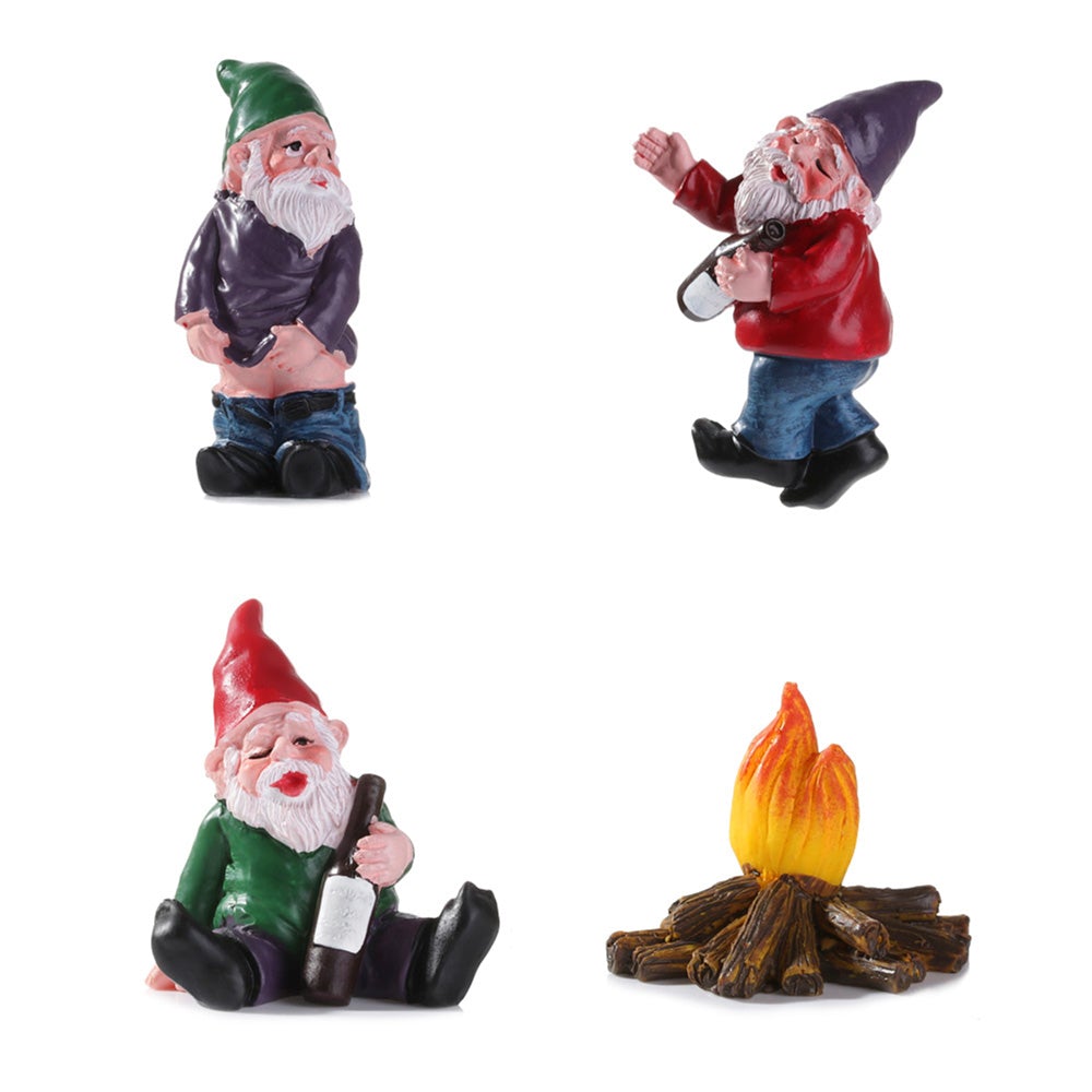 TipsyGnomes™ Pijane Krasnale Ogrodowe