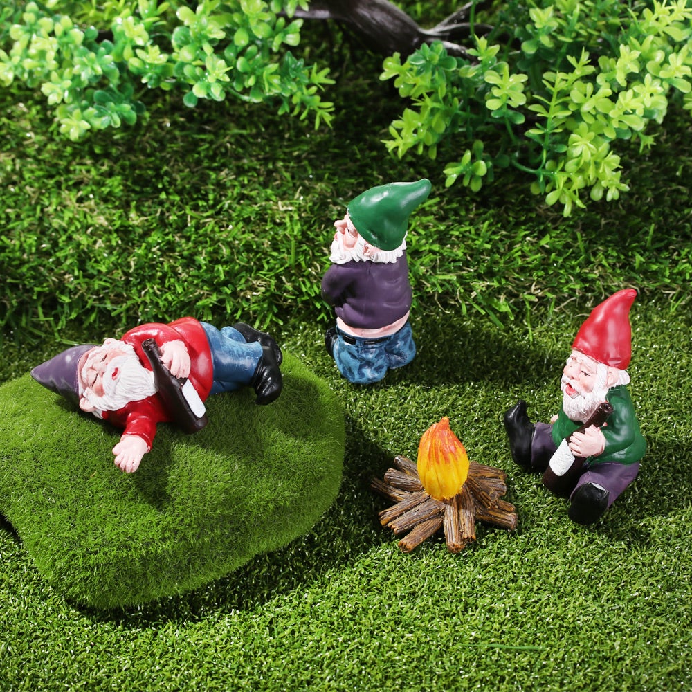 TipsyGnomes™ Pijane Krasnale Ogrodowe