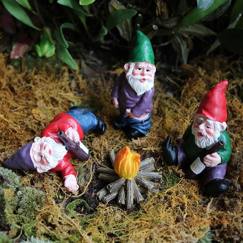 TipsyGnomes™ Pijane Krasnale Ogrodowe