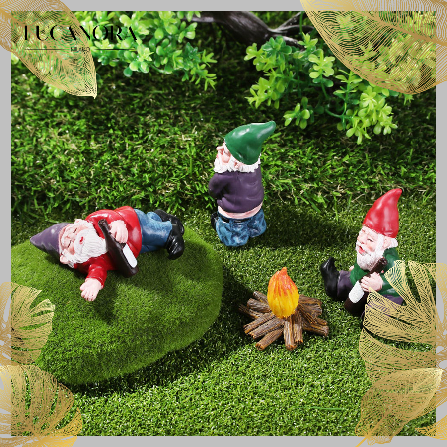 TipsyGnomes™ Pijane Krasnale Ogrodowe