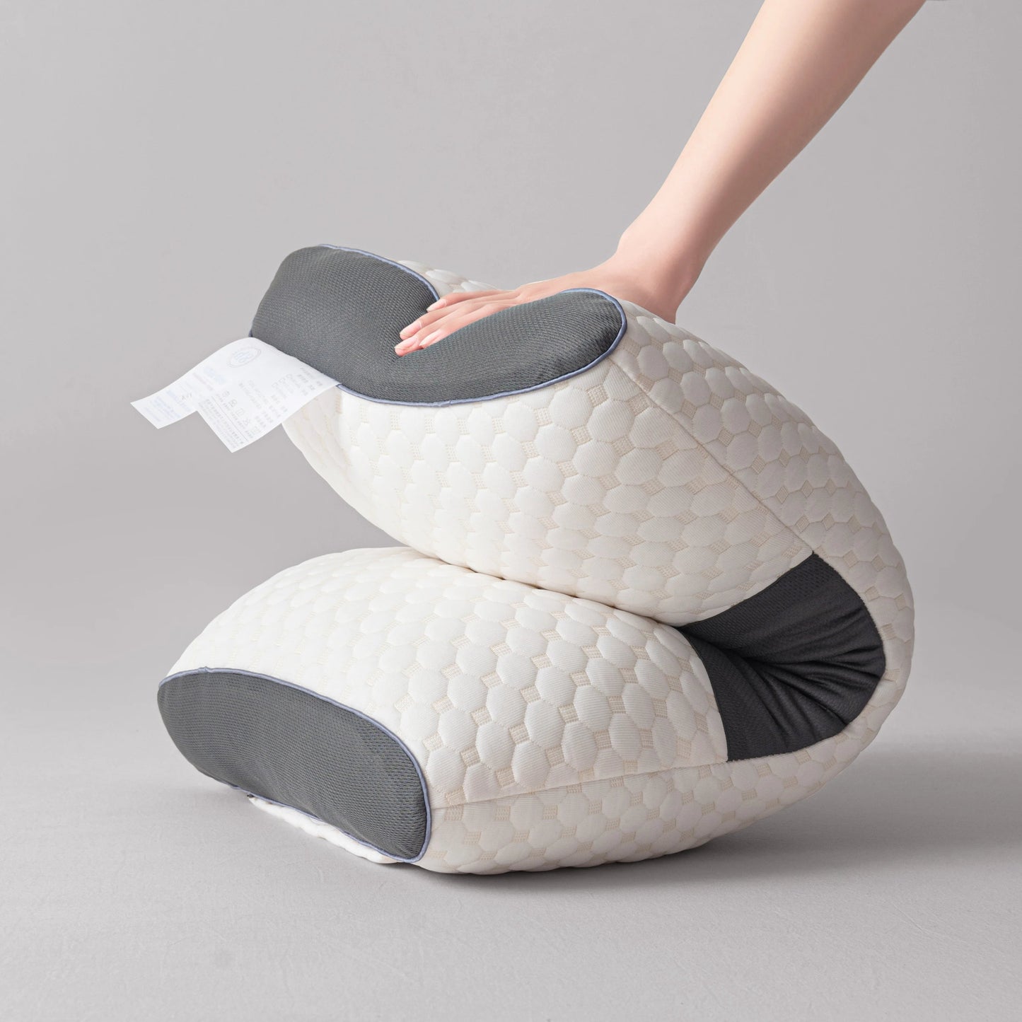 PearlCloud™ Miękka poduszka ergonomiczna do spania