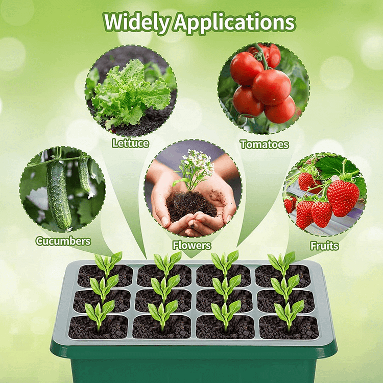 PlantPod™ Mini szklarnia do rozsady z regulacją wilgotności (12 otworów)