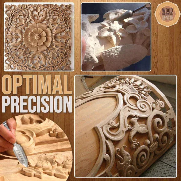 ProCraft Kit™️ Wiertła do grawerowania w drewnie