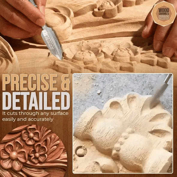 ProCraft Kit™️ Wiertła do grawerowania w drewnie