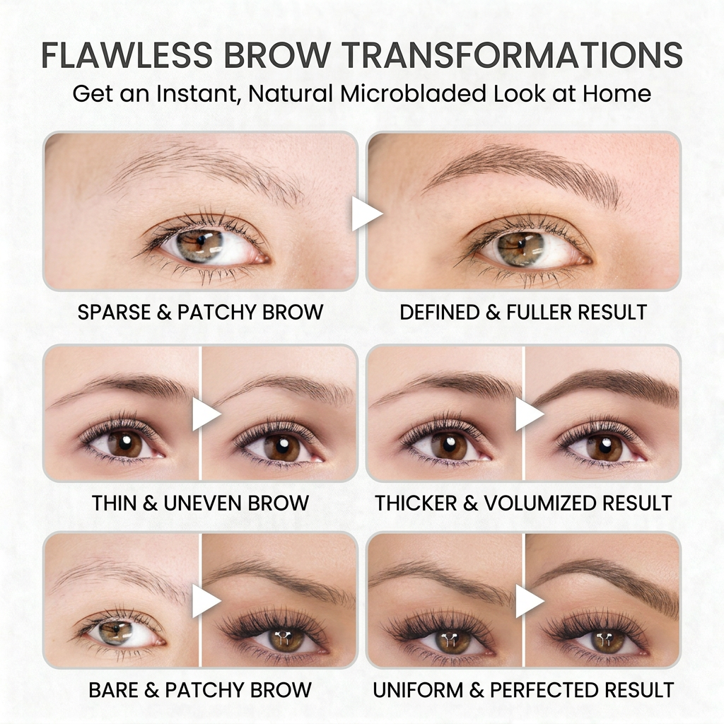 QIC Eyebrow™ łatwa kredka do brwi dla naturalnego efektu