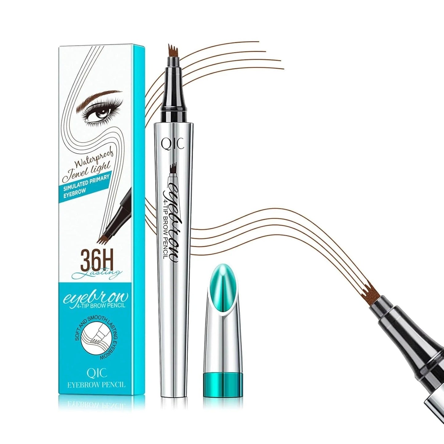 QIC Eyebrow™ łatwa kredka do brwi dla naturalnego efektu