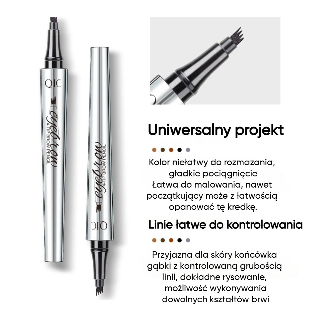 QIC Eyebrow™ Wodoodporna kredka do brwi 3D