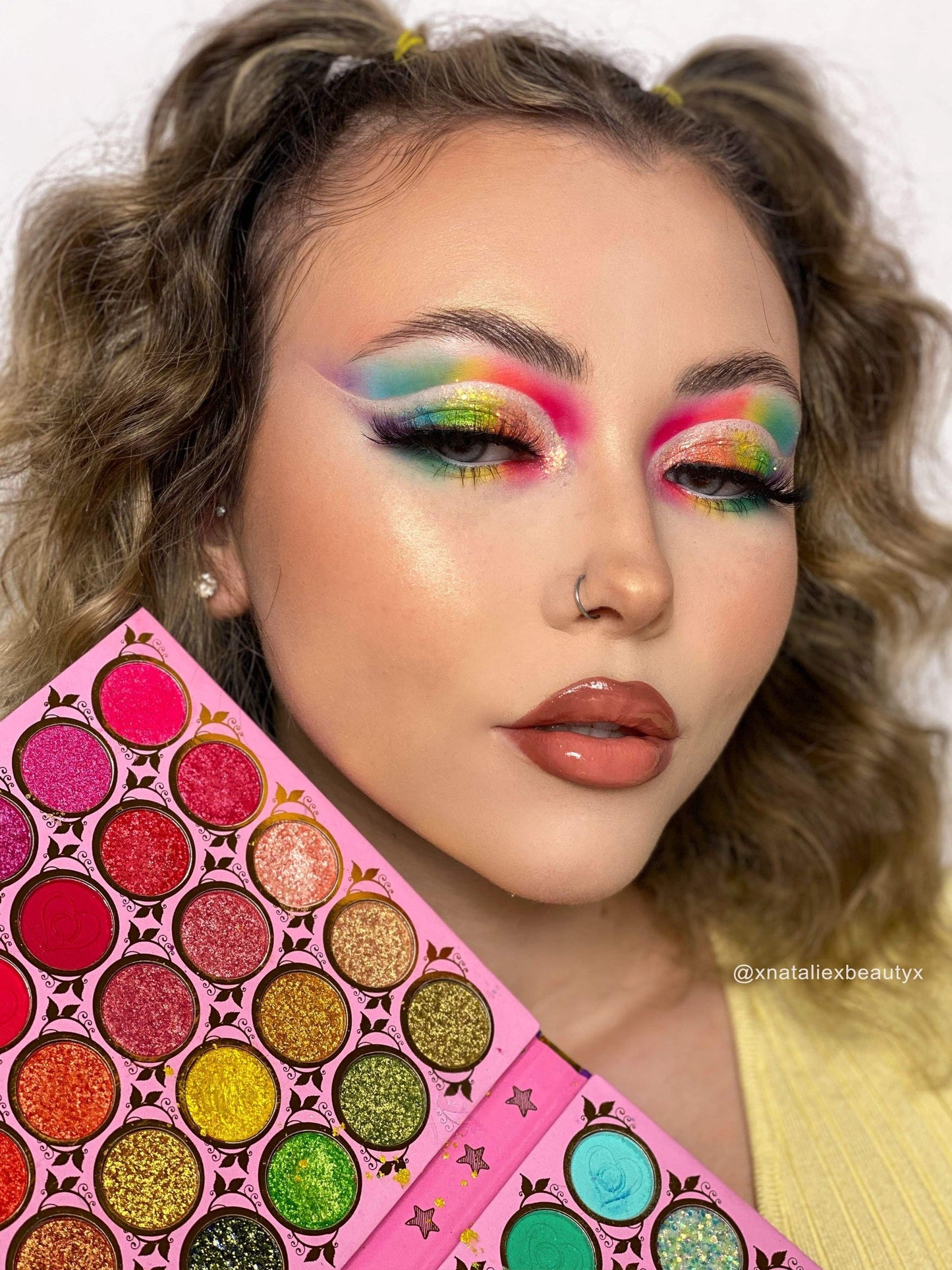 QING Beauty™️ Wielokolorowa paleta cieni do powiek