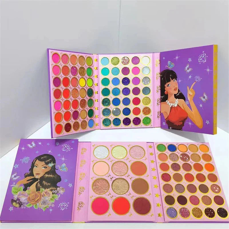 QING Beauty™️ Wielokolorowa paleta cieni do powiek