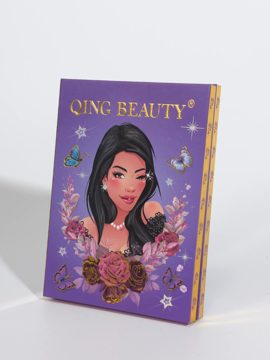 QING Beauty™️ Wielokolorowa paleta cieni do powiek