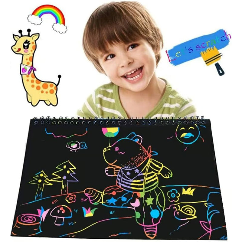 RainbowPlay™ Kreatywny notes do zdrapywania