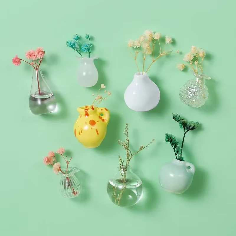 TinyBloom™ Śliczne magnetyczne wazony