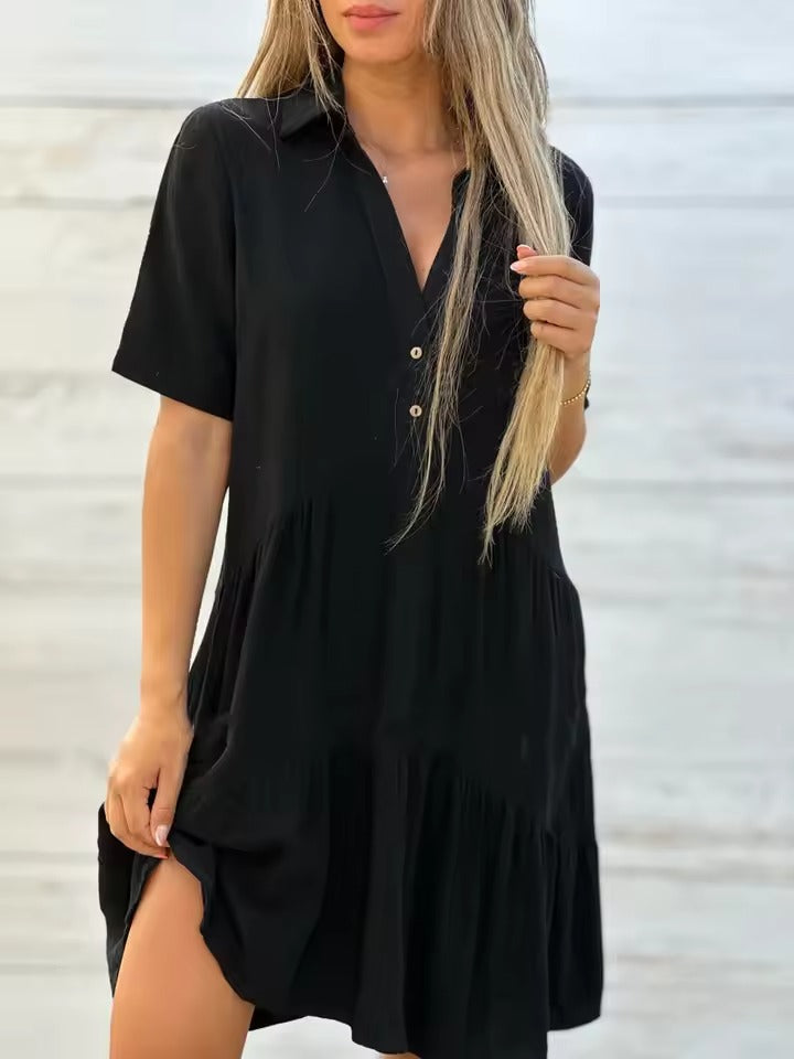 Saba Columbo™ Stylowa krótka sukienka letnia
