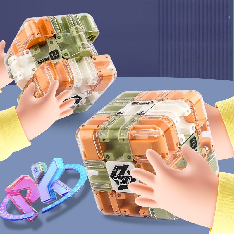 Brainora™ Zabawna kostka labiryntowa 3D
