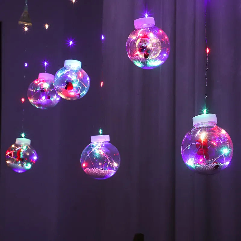 SantaLights™ Błyszczące ozdoby świąteczne
