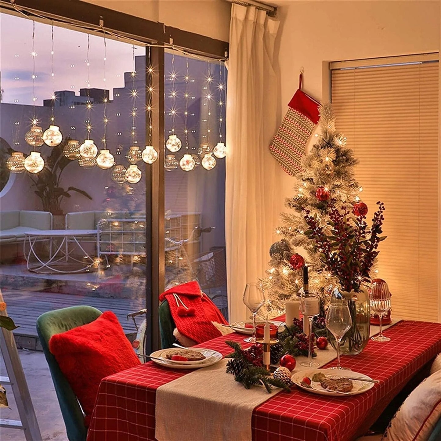 SantaLights™ Błyszczące ozdoby świąteczne