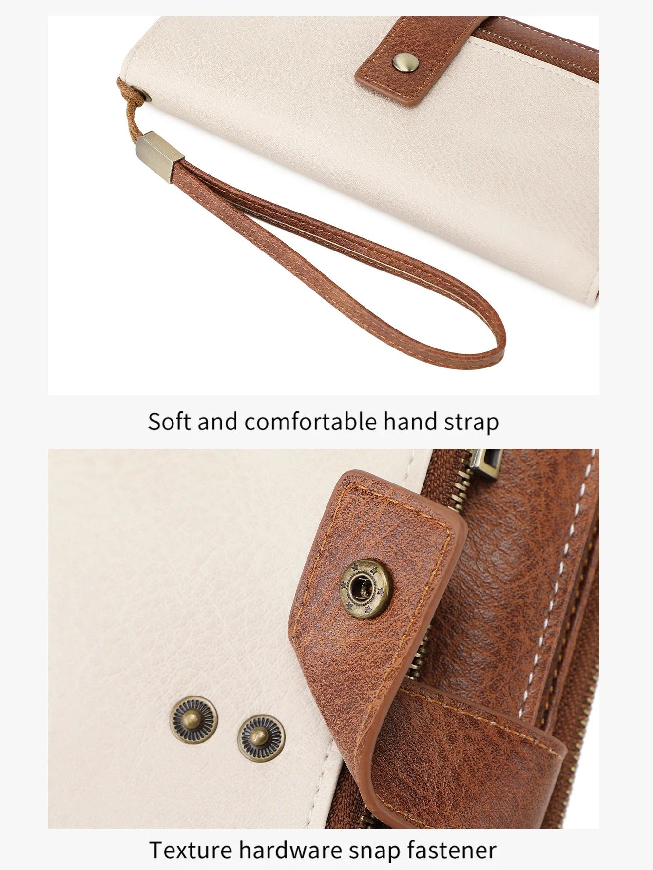 ShieldFold™ Elegancki portfel z wieloma miejscami na karty