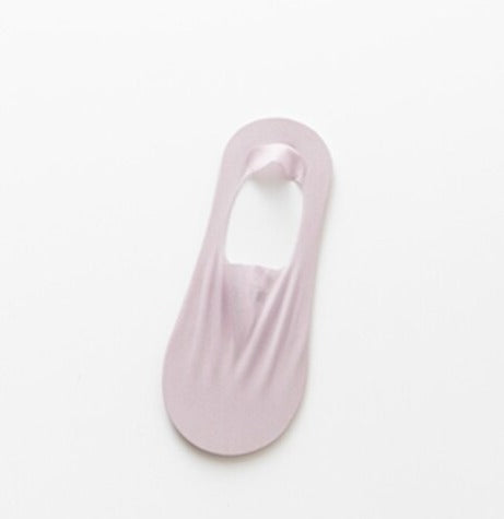 Silk Serene™ Przezroczyste skarpetki antypoślizgowe