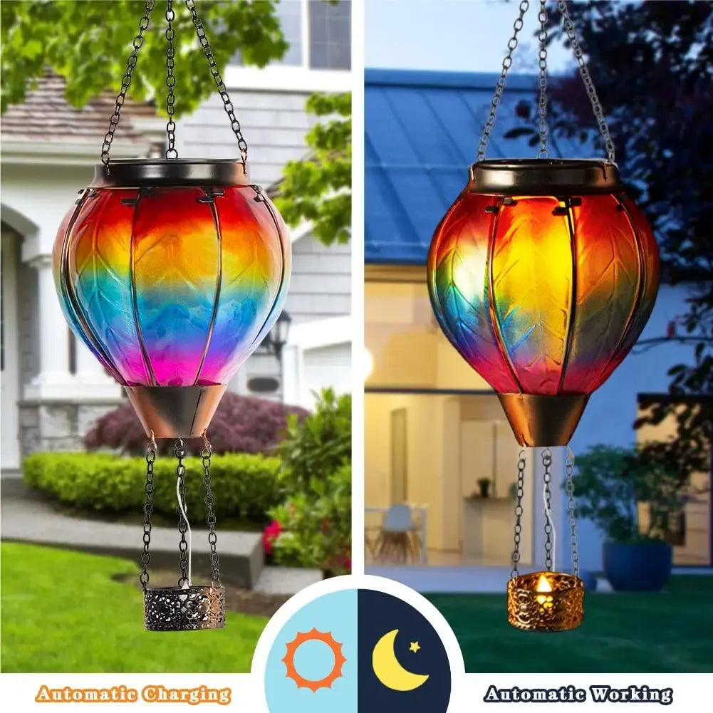 SkyLuma™ Dekoracyjny lampion balon na ogrzane powietrze z oświetleniem solarnym