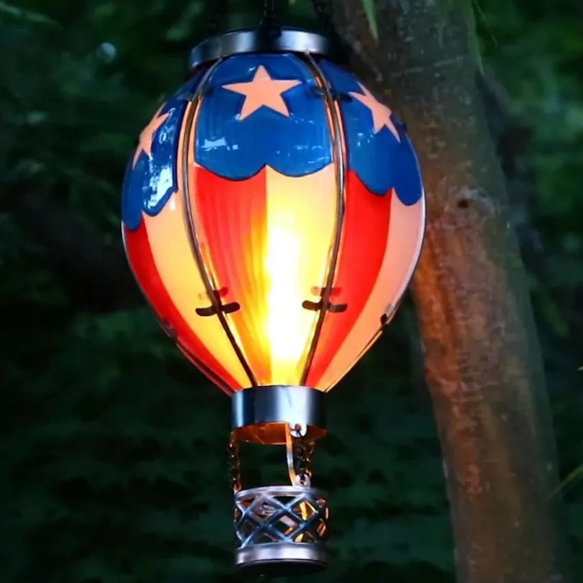 SkyLuma™ Dekoracyjny lampion balon na ogrzane powietrze z oświetleniem solarnym