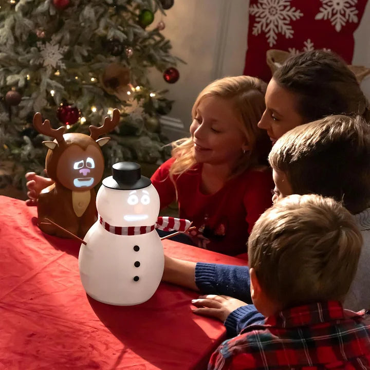 SnowTalk™ Mówiąca figurka z projektorem i głośnikiem