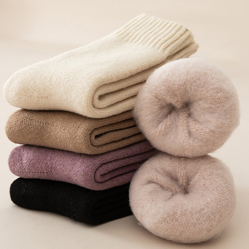 SnuggleStep™ Miękkie skarpetki polarowe zapewniające intensywne ciepło