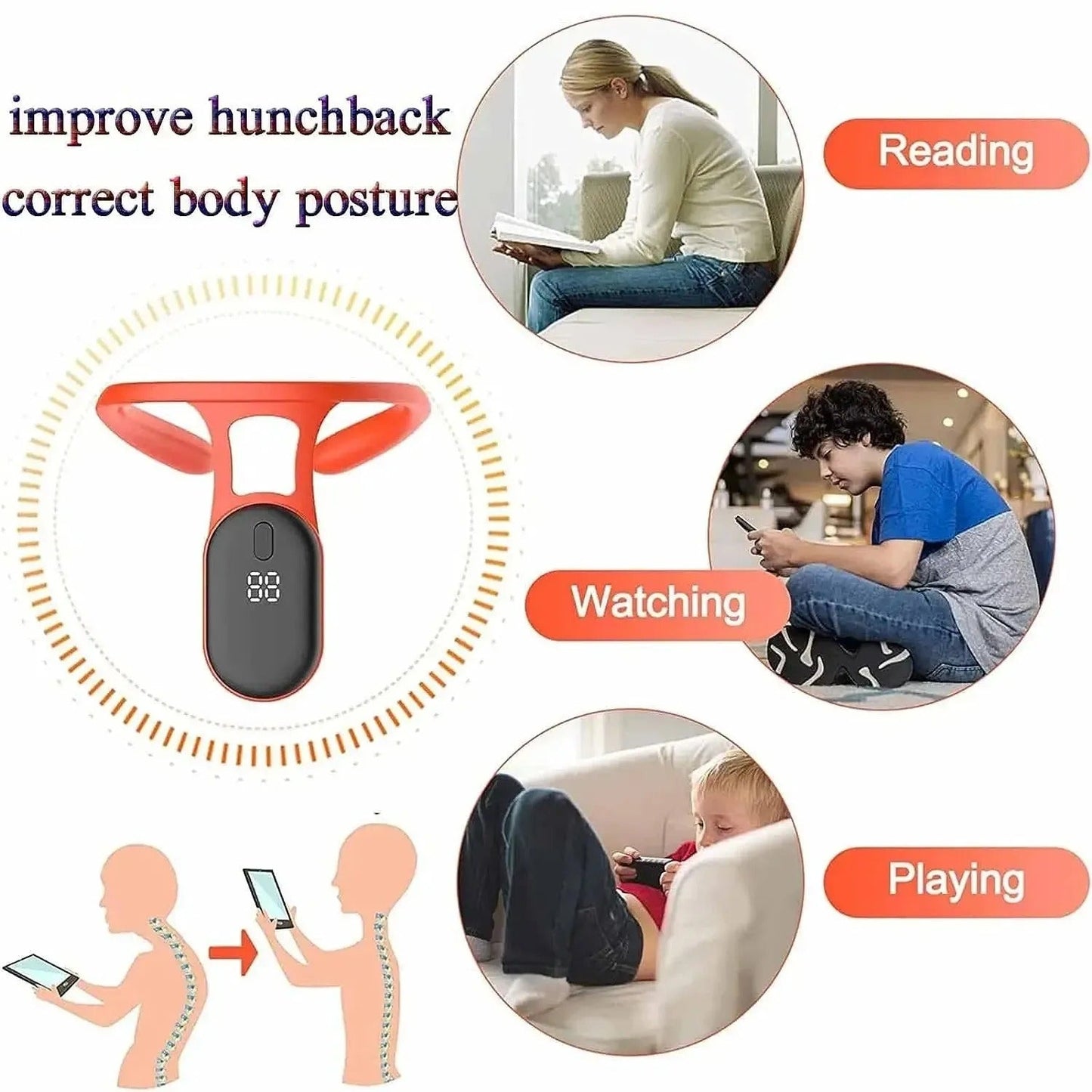 SpineEase™ Inteligentny korektor postawy
